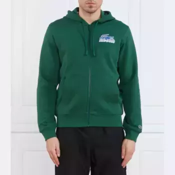 Толстовка обычного кроя Lacoste, зеленый