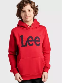 Толстовка обычного кроя Lee, красный