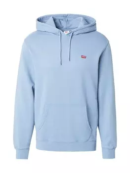 Толстовка обычного кроя LEVI'S , небесно-синий
