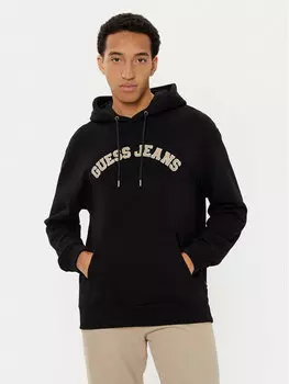 Толстовка обычного кроя M5RQ44 KCPR1 Guess Jeans, черный