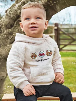 Толстовка обычного кроя Mayoral, экрю