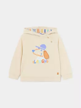 Толстовка обычного кроя Mayoral, бежевый