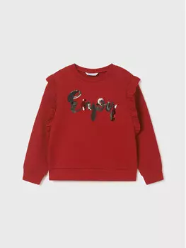 Толстовка обычного кроя Mayoral, красный