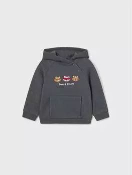 Толстовка обычного кроя Mayoral, серый