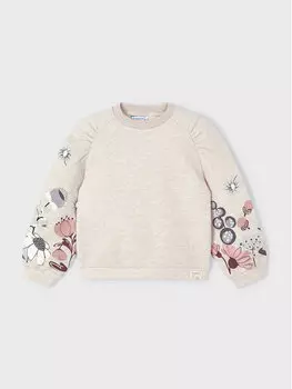 Толстовка обычного кроя Mayoral, серый