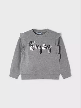 Толстовка обычного кроя Mayoral, серый