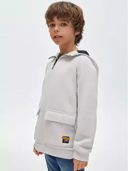 Толстовка обычного кроя Mayoral, серый