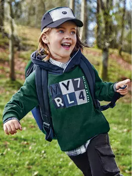 Толстовка обычного кроя Mayoral, зеленый