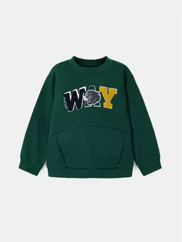 Толстовка обычного кроя Mayoral, зеленый