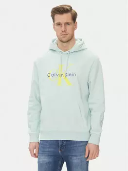 Толстовка обычного кроя Monologo LV040BM800 Calvin Klein Jeans, зеленый