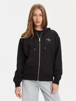 Толстовка обычного кроя Monologo LV047B270G Calvin Klein Jeans, черный
