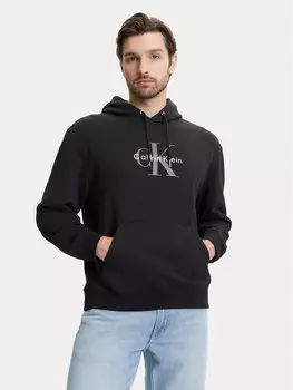 Толстовка обычного кроя Monologo LV04RC282G Calvin Klein Jeans, черный