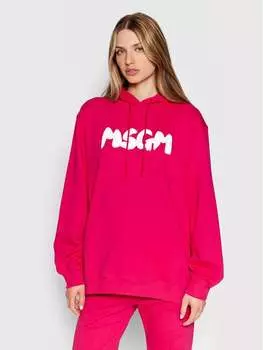 Толстовка обычного кроя Msgm, розовый