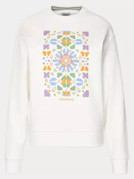 Толстовка обычного кроя Mustang, белый