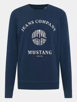 Толстовка обычного кроя Mustang, синий
