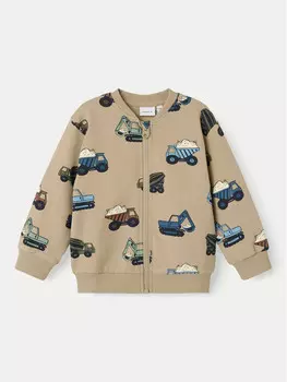 Толстовка обычного кроя Name It, бежевый