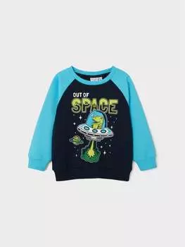 Толстовка обычного кроя Name It, синий