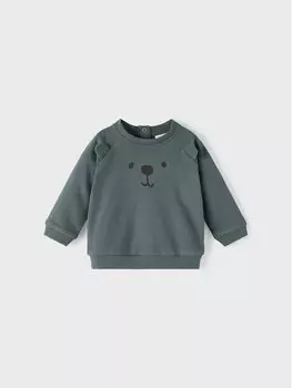 Толстовка обычного кроя Name It, зеленый