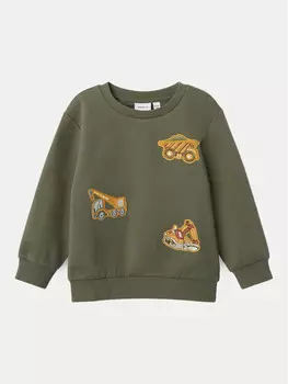 Толстовка обычного кроя Name It, зеленый