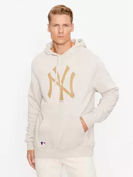 Толстовка обычного кроя New Era, бежевый