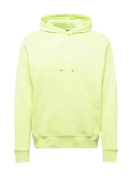 Толстовка обычного кроя Nike Sportswear Club Fleece, цвет Neon yellow
