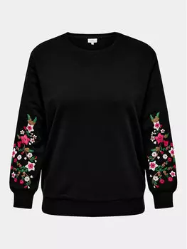 Толстовка обычного кроя Only Carmakoma, черный