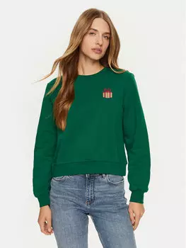 Толстовка обычного кроя Only, зеленый