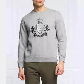 Толстовка обычного кроя Oscar Crown Oscar Jacobson, серый