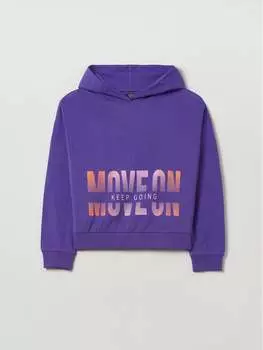 Толстовка обычного кроя Ovs, фиолетовый