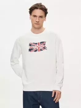 Толстовка обычного кроя Pepe Jeans, белый