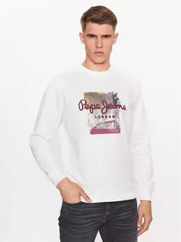 Толстовка обычного кроя Pepe Jeans, белый