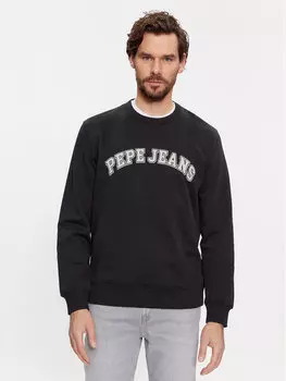 Толстовка обычного кроя Pepe Jeans, черный