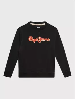 Толстовка обычного кроя Pepe Jeans, черный