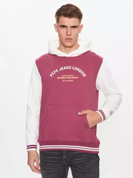 Толстовка обычного кроя Pepe Jeans, красный