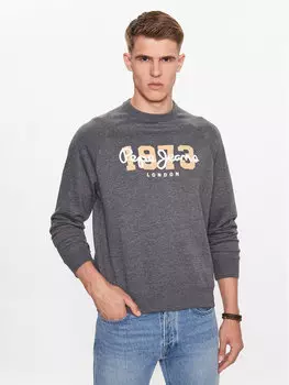 Толстовка обычного кроя Pepe Jeans, серый