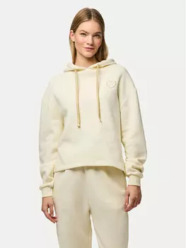 Толстовка обычного кроя Pieces, бежевый