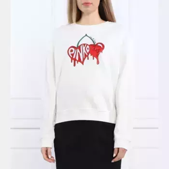 Толстовка обычного кроя Pinko, белый