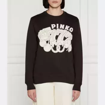 Толстовка обычного кроя Pinko, коричневый