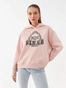 Толстовка обычного кроя Pinko, розовый