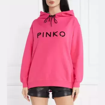 Толстовка обычного кроя Pinko, розовый
