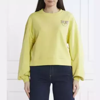Толстовка обычного кроя Pinko, зеленый