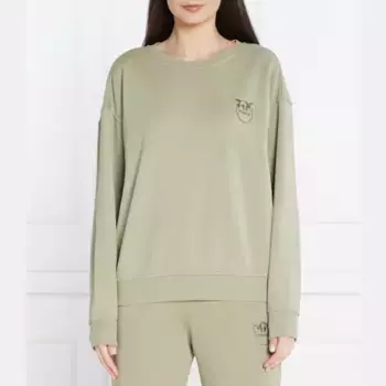 Толстовка обычного кроя Pinko, зеленый