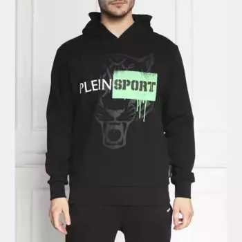 Толстовка обычного кроя Plein Sport, черный
