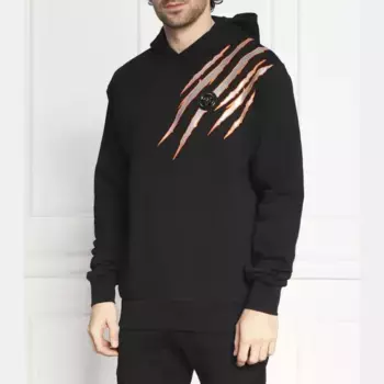 Толстовка обычного кроя Plein Sport, черный
