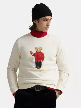 Толстовка обычного кроя Polo Ralph Lauren, экрю