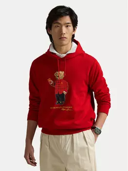 Толстовка обычного кроя Polo Ralph Lauren, красный