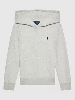 Толстовка обычного кроя Polo Ralph Lauren, серый