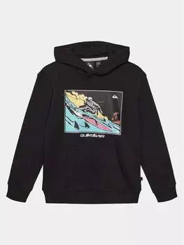 Толстовка обычного кроя Quiksilver, черный