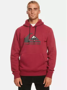Толстовка обычного кроя Quiksilver, красный