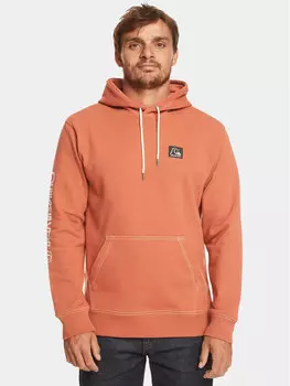 Толстовка обычного кроя Quiksilver, оранжевый